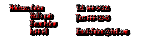 Devil Inc Contact Details